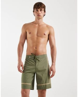 Rhythm Paneled Trunk - Green