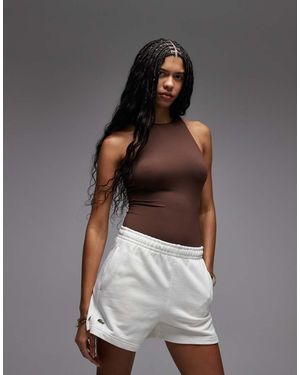 Lacoste Classic Logo Jersey Shorts - White