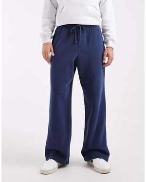 Cotton On Super baggy Track Trousers - Blue