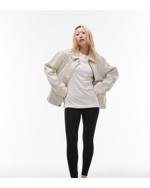 Topshop Unique Full Length Heavy Weight legging - Black