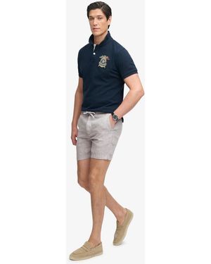 Superdry Linen Shorts - Blue