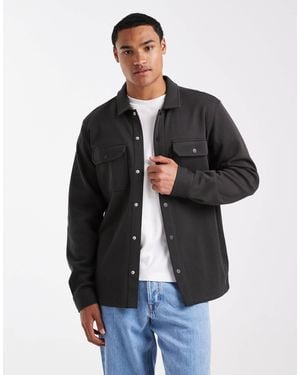 Threadbare – hemdjacke - Schwarz