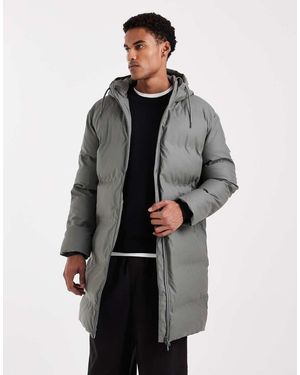 Only & Sons Longline Puffer Jacket - Grey