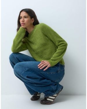 ONLY Textured Sweater - Green