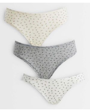ASOS 3 Pack Brazilian - White