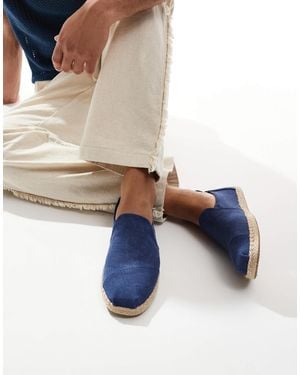 TOMS Deconstructed Alpargata Rope Espadrilles - Blue