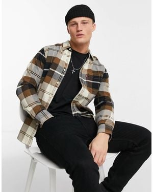 Levi's Sunset 1 Pocket Standard Fit Plaid Shirt - Black