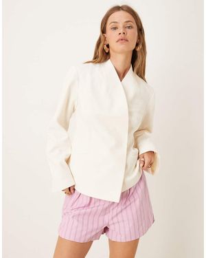 Glamorous Side Split Shorts - Pink