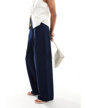 Miss Selfridge Tailored Wide Leg Trouser - Blue