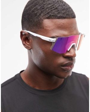 Under Armour Sunglasses Under Armour Grid Pro Mask Sunglasses With Lenses - Brown