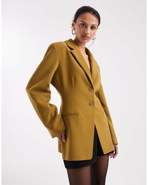 ASOS Cinch Blazer - Metallic