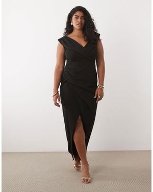 Tfnc Plus – midaxi-kleid - Schwarz