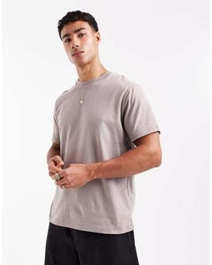 ASOS Essential Crew Neck T-shirt - Grey