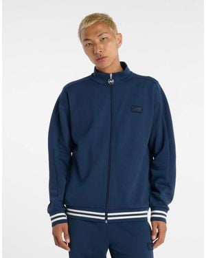 New Balance Post Season Pique Track Jacket - Blue