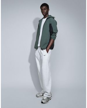 Nike Jogger droit en molleton avec cordon - Blanc