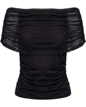 Object Top Monospalla - Nero