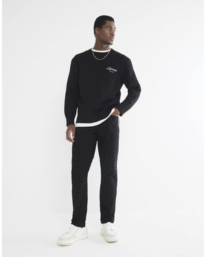 River Island Slim Fit Stretch Jeans - Black