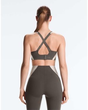 Oysho – reflektierender sport-bh - Grau