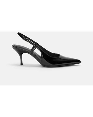 Pull&Bear Heeled Shoes - Black