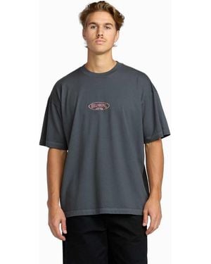 Billabong Bad Dog Og Short Sleeve T-Shirt - Grey