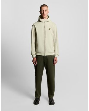 Lyle & Scott Fleece Back Softshell Jacket - Natural