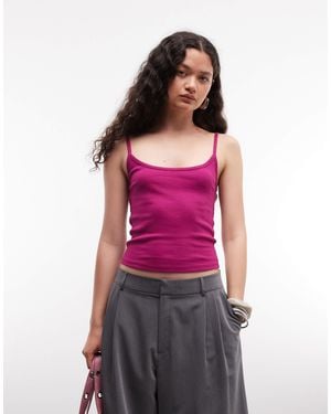 Collusion Rib Cami - Pink