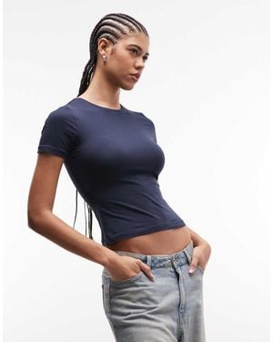 Weekday Slim Fit T-shirt - Blue