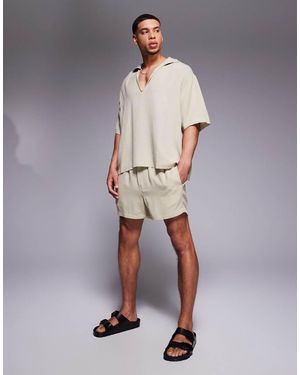 ASOS Pantaloncini Taglio Corto - Grigio