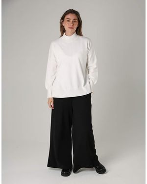 French Connection High Neck Cosy Long Sleeve Jumper - White