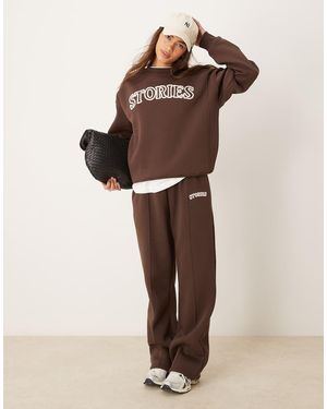 Six Stories Joggers Co-ord - Natural