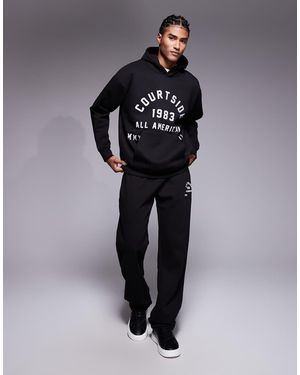 Courtside Straight Leg Joggers - Blue