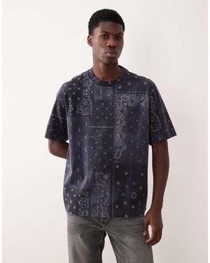 Abercrombie & Fitch Premium Heavyweight T-shirt - Blue