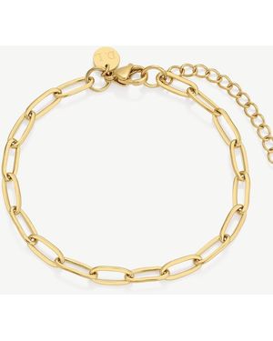 D.Louise D.Louise Paperclip Waterproof Bracelet - Metallic