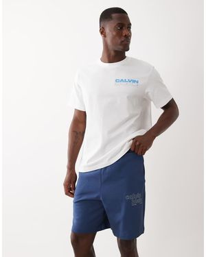 Calvin Klein Chino Shorts - White