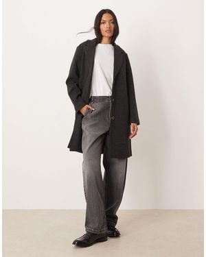 Jdy Longline Coat - Natural