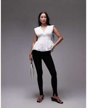 ARKET Blusa Bianca - Grigio