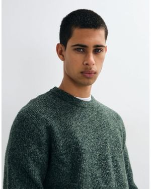 Jack & Jones Pull oversize duveteux - Vert