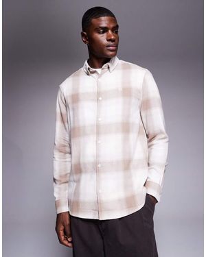 River Island Plaid Shirt - Grey