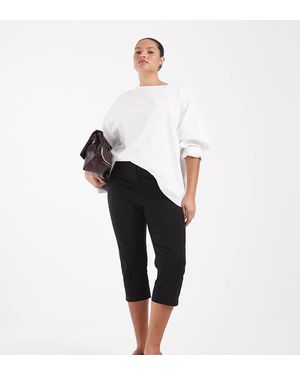 ASOS Curve Bengaline Capribroek - Zwart