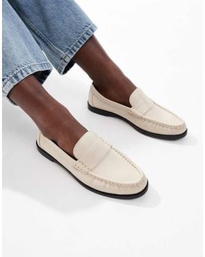 schuh Lea Loafers - White