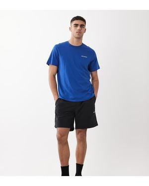 Columbia Csc Outdoor Back Graphic T-shirt - Blue