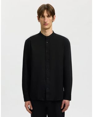 SELECTED Long Sleeved Shirt - Black