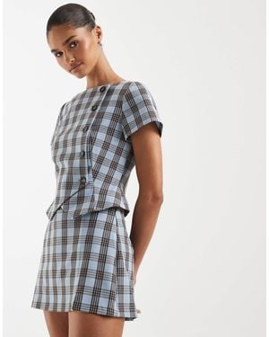 ASOS Tailored Skort - Blue