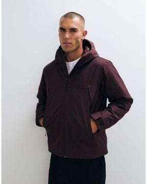 The North Face Mountain Range Down Hooded Jacket - Blue