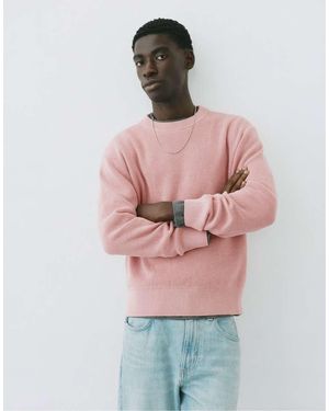 Pull&Bear Basic Trui - Roze