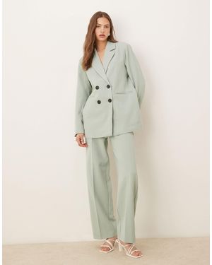 Y.A.S High Waist Straight Leg Tailored Trouser Co-ord - Multicolor