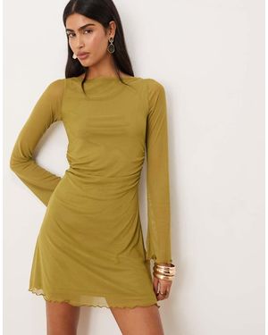 JJXX Wide Sleeve Mini Dress - Natural