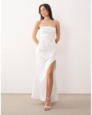vintage style white dress Charlize  A & M Enterprises Bridal