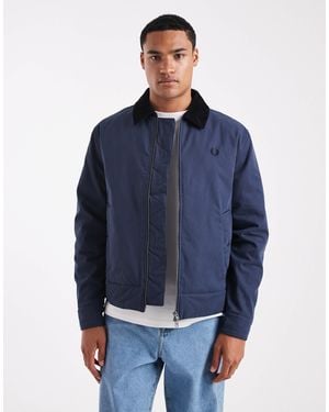 Fred Perry Zip Up Jacket - Blue