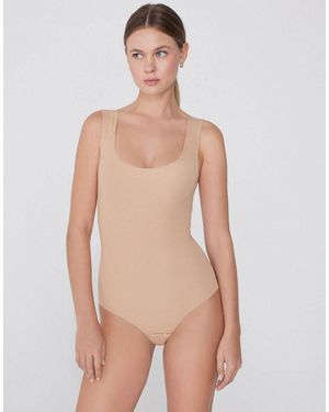 Tezenis Laser-Cut Cotton Body - Natural